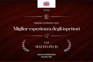 Premi 1000 Ristoranti17 Chef Mattia Pecis si aggiudica il premio speciale per la "Miglior esperienza degli ispettori" 2024