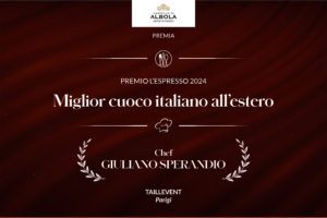 Sperandio Così Giuliano Sperandio si aggiudica il premio di “Miglior cuoco italiano all’estero”