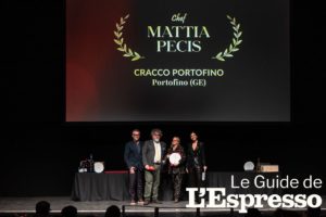 Guida Ristoranti Teatro Nazionale 327 Chef Mattia Pecis si aggiudica il premio speciale per la "Miglior esperienza degli ispettori" 2024